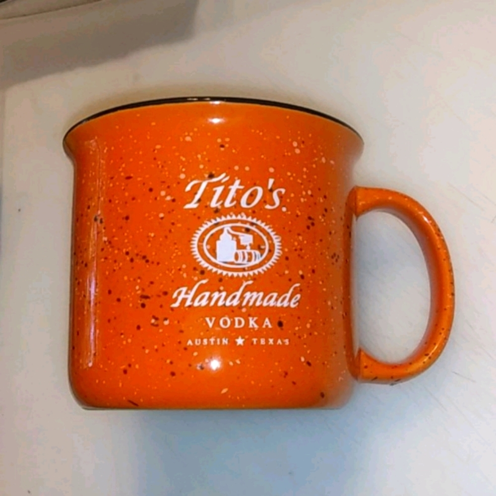 ⭐Orange Tito's Ceramic Mug